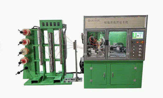 120KVA αυτόματος χαλκός μηχανών συγκόλλησης καλωδίων που κόβει το μεταλλικό οξυγονοκολλητή γραμμών