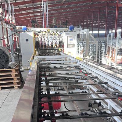 Εργοστάσιο IBC Πλέγμα IBC Κλωβός Πλαίσιο Ενδιάμεσο Δοχείο Χύδην Σιδερένιος Σωλήνας Πλέγμα Μηχανή Αυτόματη Γραμμή Παραγωγής
