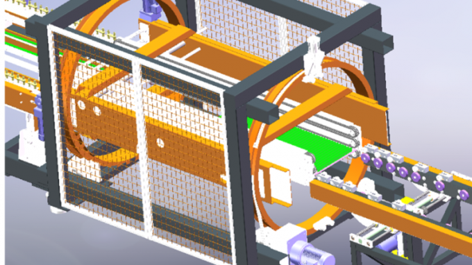Τρίνταφάρ Ατσάλινα Πίνακα Ραδιενεργοποιητική Γραμμή Παραγωγής Προσαρμόσιμο πάχος πτερυγίου 3