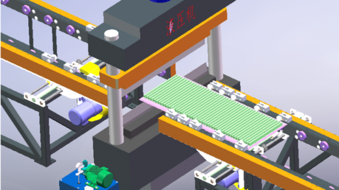 Τρίνταφάρ Ατσάλινα Πίνακα Ραδιενεργοποιητική Γραμμή Παραγωγής Προσαρμόσιμο πάχος πτερυγίου 12