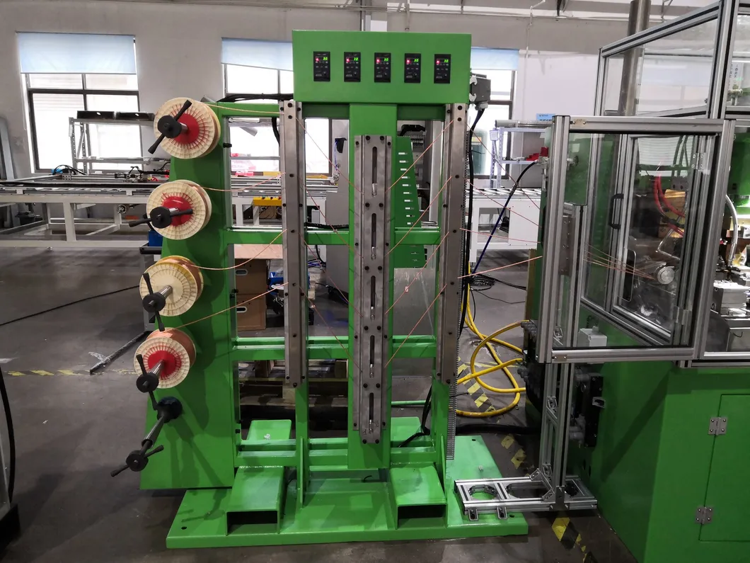 120KVA αυτόματος χαλκός μηχανών συγκόλλησης καλωδίων που κόβει το μεταλλικό οξυγονοκολλητή γραμμών 2